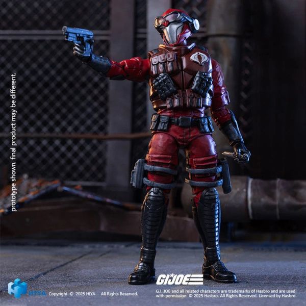 (預購) Hiya Toys 1/18 特種部隊 深紅毒蛇兵 10.5CM 可動完成品 20251222 Hiya Toys 1/18 特種部隊 深紅毒蛇兵 10.5CM 可動完成品