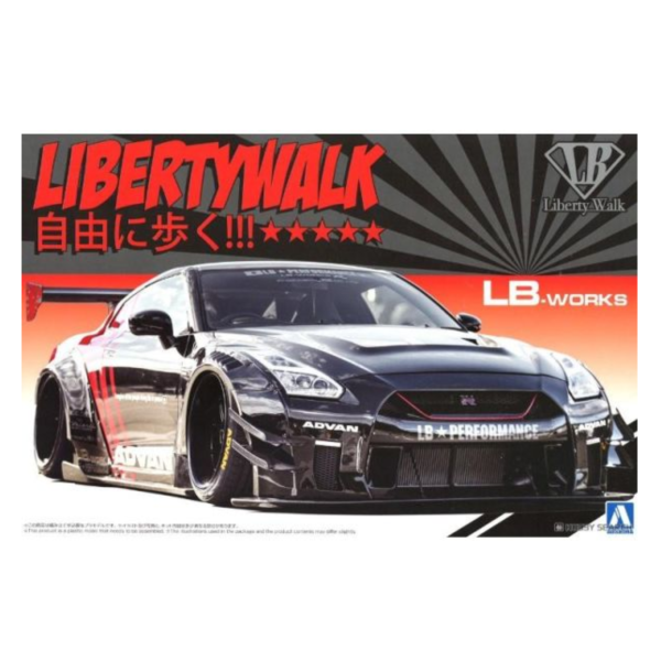 (預購) AOSHIMA 青島 1/24 自由步行#13 R35 GT-R Type 2 Ver.2 20260609 AOSHIMA 青島 1/24 自由步行#13 R35 GT-R Type 2 Ver.2