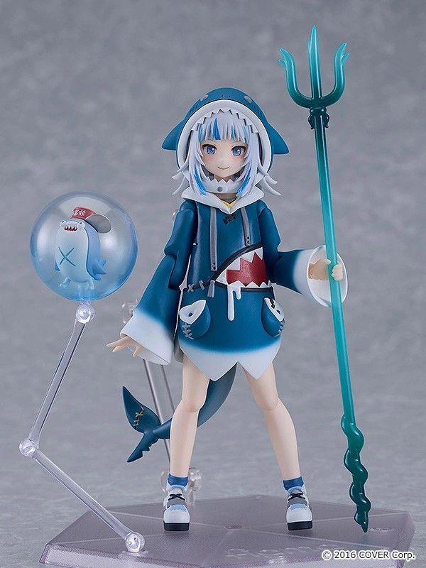 Good Smile figma 618 hololive 噶嗚古拉 Gawr Gura 鯊鯊 可動完成品 Good Smile figma 618 hololive 噶嗚古拉 Gawr Gura 鯊鯊 可動完成品