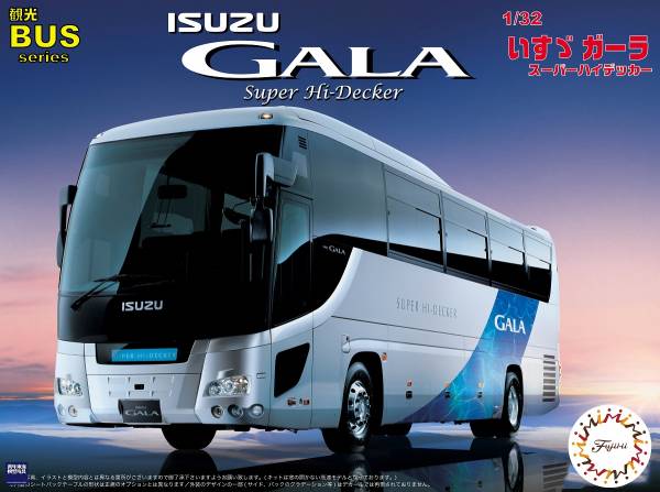 1/32 ISUZU GALA 觀光巴士 白色車身 FUJIMI 觀光巴士3 富士美 組裝模型 FUJIMI,組裝模型,1/32,觀光巴士,,ISUZU,GALA,