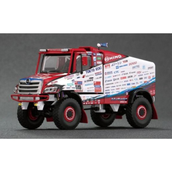 (預購) PLATZ 1/43 SP-196 HINO 600系列 混合動力賽車 2023達卡拉力賽 20260625 PLATZ 1/43 SP-196 HINO 600系列 混合動力賽車 2023達卡拉力賽