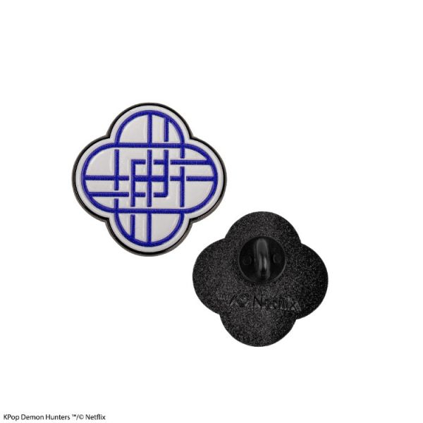 KPOP 獵魔女團 Demon Hunters 金屬徽章 HUNTR/X 女團 應援 Logo Ver. KPOP 獵魔女團 Demon Hunters 金屬徽章 HUNTR/X 女團 應援 Logo Ver.