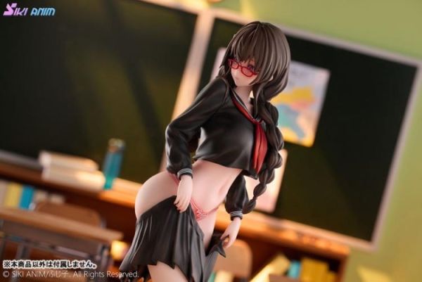 (預購) [豪華版] Siki Anim 1/6 外表樸素單內衣花俏的女生 PVC完成品 20260623 [豪華版] Siki Anim 1/6 外表樸素單內衣花俏的女生 PVC完成品