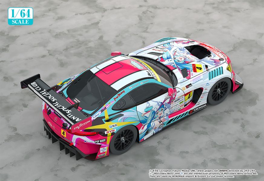 Good Smile 1/64 Racing 初音未來 AMG 2024 開幕戰Ver. Good Smile 1/64 Racing 初音未來 AMG 2024 開幕戰Ver.