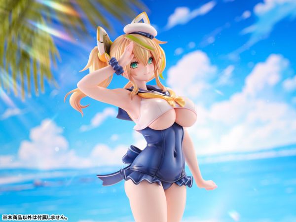 Amakuni 1/7 夢幻之星2es 涼風的潔妮 暑假 PVC完成品 Amakuni 1/7 夢幻之星2es 涼風的潔妮 暑假 PVC完成品