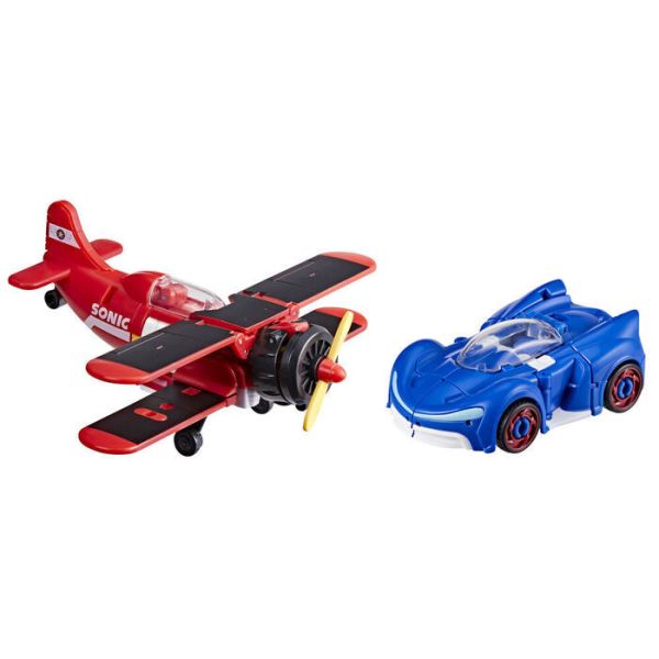 Hasbro 孩之寶 變形金剛聯名系列音速小子5吋 Wingtail&Blue Booster 可動完成品 Hasbro 孩之寶 變形金剛聯名系列音速小子5吋 Wingtail&Blue Booster 可動完成品