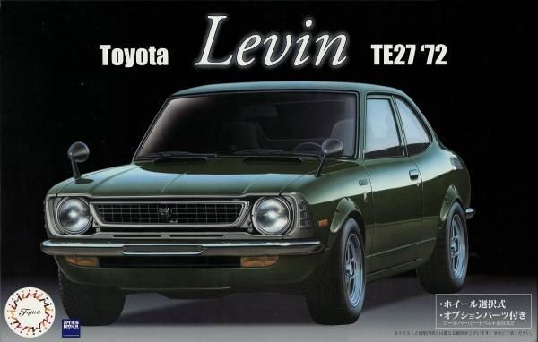 1/24 Toyota TE27 Levin 1972 FUJIMI ID53 富士美 組裝模型 FUJIMI,1/24,ID,Toyota,TE27,Levin,1972,組裝模型,