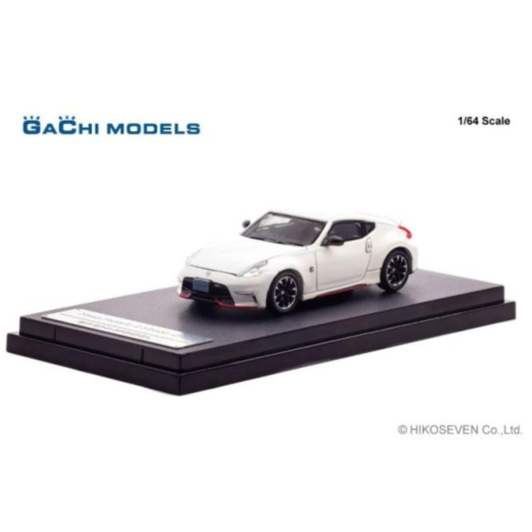 (預購) GACHI MODELS 1/64 日產 Nissan Fairlady Z nismo (Z34) 2014 Brilliant White Pearl 珍珠白 GM64002WH 20260615 GACHI MODELS 1/64 日產 Nissan Fairlady Z nismo (Z34) 2014 Brilliant White Pearl 珍珠白 GM64002WH