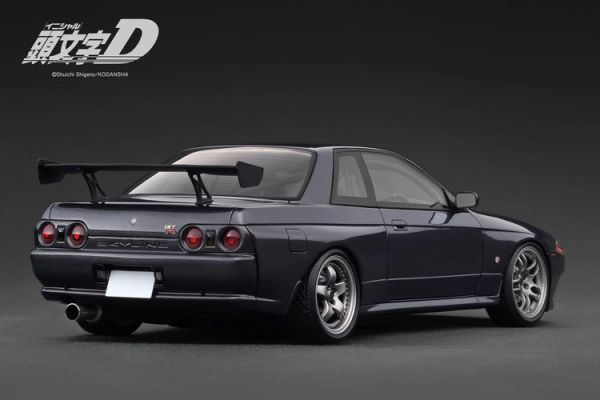 ignition model 1/18 頭文字D INITIAL D 日產 Nissan Skyline GT-R (BNR32) Gun Gray Metallic 北條凜 ignition model 1/18 頭文字D INITIAL D 日產 Nissan Skyline GT-R (BNR32) Gun Gray Metallic 北條凜