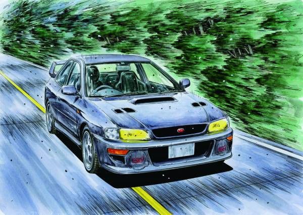 1/24 SUBARU Impreza WRX TypeR Sti 藤原拓海 D計畫 FUJIMI ISD18 頭文字D 富士美 組裝模型 FUJIMI,1/24,ISD,頭文字,SUBARU,IMPREZA,藤原拓海,D計畫,