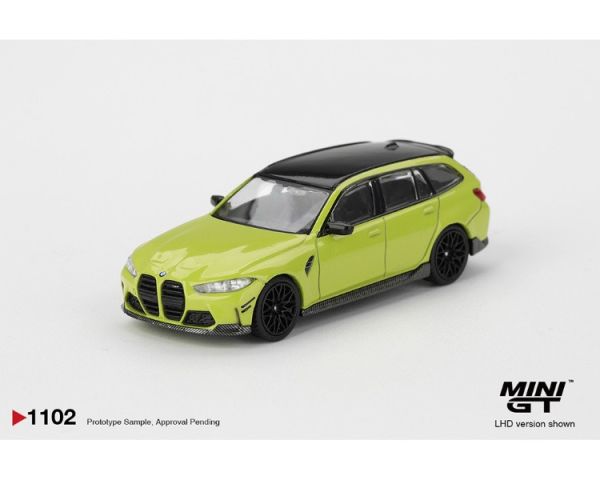 (預購) [吊卡版] MINIGT 1/64 寶馬 BMW M3 M Performance Touring Sao Paulo Yellow LHD 20251127 [吊卡版] MINIGT 1/64 寶馬 BMW M3 M Performance Touring Sao Paulo Yellow LHD