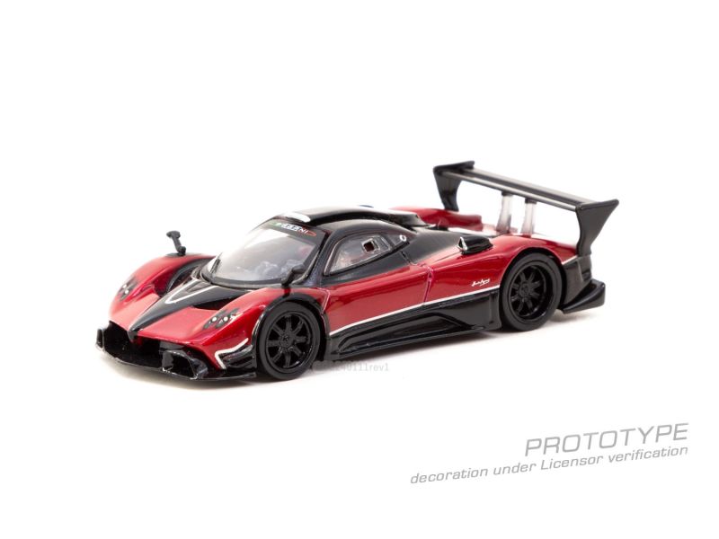 TARMAC WORKS 1/64 GLOBAL64 帕加尼 Pagani Zonda R Rosso Dubai 風之子 TARMAC WORKS 1/64 GLOBAL64 帕加尼 Pagani Zonda R Rosso Dubai 風之子