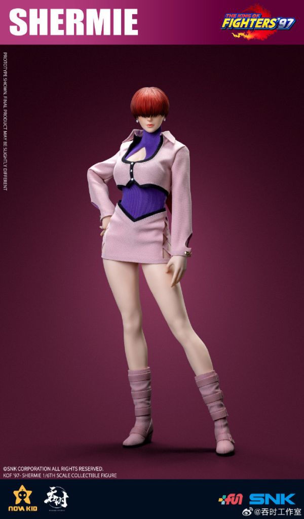 吞時工作室 1/6 拳皇 格鬥天王97 夏爾美 SHERMIE 可動完成品 吞時工作室 1/6 拳皇 格鬥天王97 夏爾美 SHERMIE 可動完成品