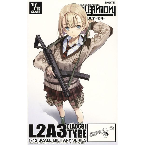 TOMYTEC 1/12 迷你武裝 LA069 L2A3 Type 組裝模型 TOMYTEC,1/12,迷你武裝,LA069,L2A3,Type,組裝,模型,