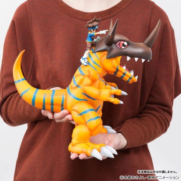 (預購) [再販] MEGAHOUSE G.E.M.數碼寶貝大冒險 暴龍獸＆八神太一 PVC完成品 20260610 [再販] MEGAHOUSE G.E.M.數碼寶貝大冒險 暴龍獸＆八神太一 PVC完成品