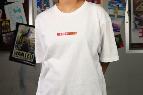 NEXTee 翻轉模玩 KONEKONBO 短袖T恤 白色＆黑色 NEXTee 翻轉模玩 KONEKONBO 短袖T恤 白色＆黑色