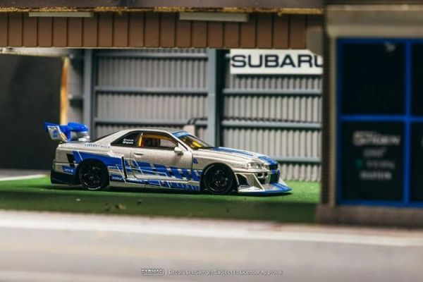 (預購) TARMAC WORKS 1/64 日產 HOBBY64 LB-ER34 Super Silhouette SKYLINE MGMINI T64-104-MG 20260806 TARMAC WORKS 1/64 日產 HOBBY64 LB-ER34 Super Silhouette SKYLINE MGMINI T64-104-MG
