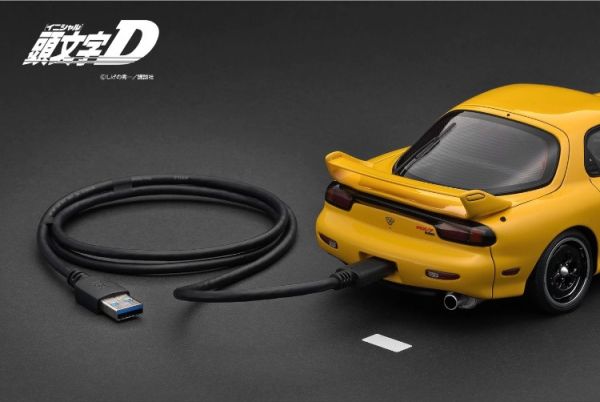 (預購) 限定發光式樣 1/18 頭文字D INITIAL D Mazda RX-7 Mazda Speed A-spec (FD3S) SOUND & LED Ver. IG3940 20251214 限定發光式樣 1/18 頭文字D INITIAL D Mazda RX-7 Mazda Speed A-spec (FD3S) SOUND & LED Ver. IG3940