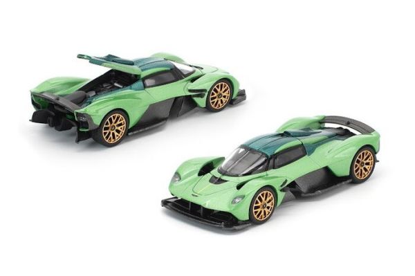 POP RACE 1/64 奧斯頓·馬丁 ASTON MARTIN VALKYRIE IRIDESCENT EMERALD PR640269 POP RACE 1/64 奧斯頓·馬丁 ASTON MARTIN VALKYRIE IRIDESCENT EMERALD PR640269