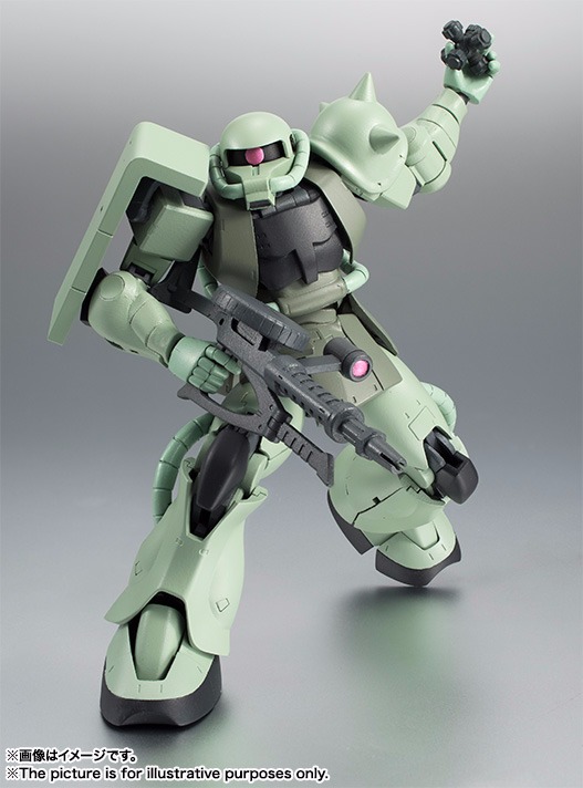 ROBOT魂 機動戰士鋼彈 MS-06 量產型薩克 綠薩克 ver. A.N.I.M.E. ROBOT魂,量產型薩克,綠薩克
