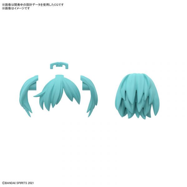 BANDAI 30MS 髮型配件套組 Vol 5 全4種 組裝模型 BANDAI,30MS,髮型配件套組,Vol.5,全4種販售,