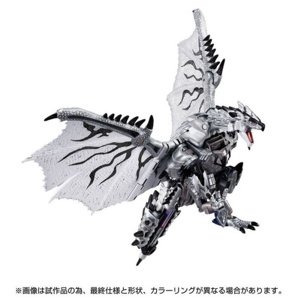 TAKARATOMY 魔物獵人×變形金剛 銀火龍柯博文 Prime 可動完成品 TAKARATOMY 魔物獵人×變形金剛 銀火龍柯博文 Prime 可動完成品