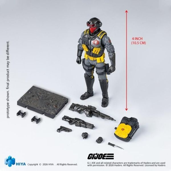 (預購) Hiya Toys E.M.S. 1/18 特種部隊 Cobra Viper 巨蟒巡邏隊ver EMG0459 可動完成品 20260722 Hiya Toys E.M.S. 1/18 特種部隊 Cobra Viper 巨蟒巡邏隊ver EMG0459 可動完成品