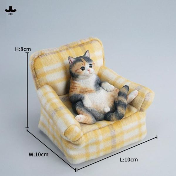 (預購) JXK Studio JXK350 動物公仔 暖格沙發喵 C 20260423 JXK Studio JXK350 動物公仔 暖格沙發喵 C