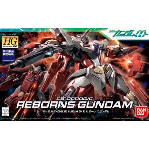 BANDAI 1/144 HG OO 053 再生鋼彈 機動戰士 鋼彈OO 組裝模型 BANDAI 1/144 HG OO 053 再生鋼彈 機動戰士 鋼彈OO 組裝模型