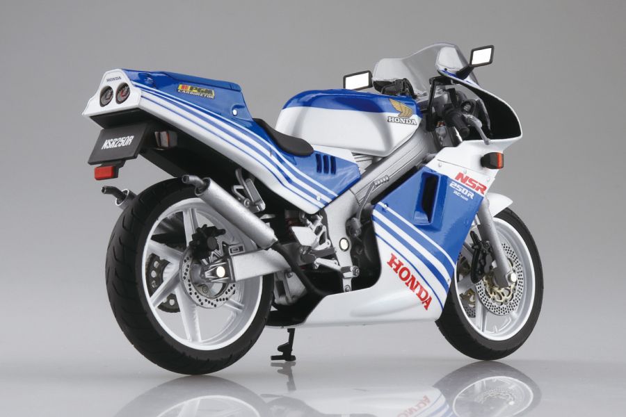 AOSHIMA 青島 1/12 本田 Honda NSR250R SP'88 土藍/玫瑰白 塗裝完成品 AOSHIMA 青島 1/12 本田 Honda NSR250R SP'88 土藍/玫瑰白 塗裝完成品