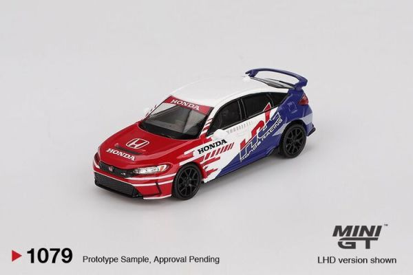 (預購) MINIGT 1/64 本田 Honda Civic TYPE R 2024 Pace Car HRC MGT01079-L (預購) MINIGT 1/64 本田 Honda Civic TYPE R 2024 Pace Car HRC MGT01079-L