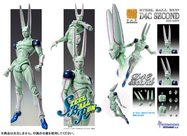 MEDICOS 超像可動 JOJO的奇妙冒險 第七部 飆馬野郎 D4C 二次色 可動完成品 MEDICOS 超像可動 JOJO的奇妙冒險 第七部 飆馬野郎 D4C 二次色 可動完成品
