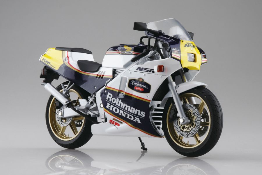 AOSHIMA 青島 1/12 本田 Honda NSR250R SP'88 塞席爾夜藍/白 塗裝完成品 AOSHIMA 青島 1/12 本田 Honda NSR250R SP'88 塞席爾夜藍/白 塗裝完成品