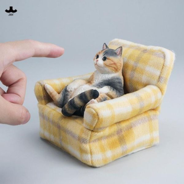 (預購) JXK Studio JXK350 動物公仔 暖格沙發喵 C 20260423 JXK Studio JXK350 動物公仔 暖格沙發喵 C