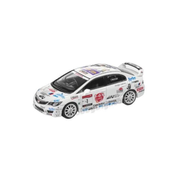 (預購) Model Model 1/64 本田 Honda Civic Type-R FD2 #1 Exciting Cup One Make Race 2009 MM64-FD2-001 20260705 Model Model 1/64 本田 Honda Civic Type-R FD2 #1 Exciting Cup One Make Race 2009 MM64-FD2-001
