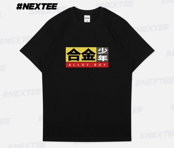 NEXTee 翻轉模玩系列 合金少年NO.2 短袖T恤 黑色 NEXTee 翻轉模玩系列 合金少年NO.2 短袖T恤 黑色