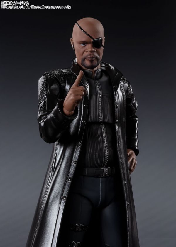 BANDAI S.H.Figuarts SHF 漫威 MARVEL 復仇者聯盟 尼克·福瑞 可動公仔 BANDAI,S.H.Figuarts,SHF,漫威,MARVEL,復仇者聯盟,尼克,·,福瑞,可動公仔,