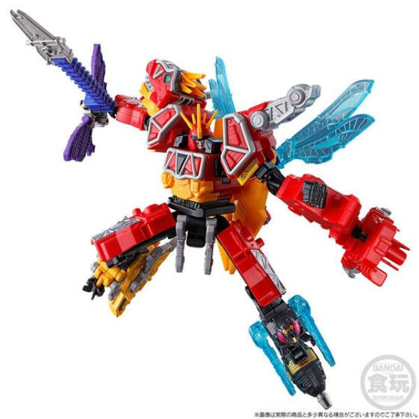BANDAI 盒玩 MINIPLA 獸電戰隊 王之強龍神 BANDAI 盒玩 MINIPLA 獸電戰隊 王之強龍神