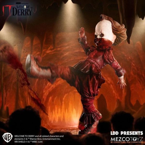 (預購) Mezco Toyz Living Dead Dolls 牠：歡迎來到德利鎮 潘尼懷斯 10吋 可動完成品 20260907 Mezco Toyz Living Dead Dolls 牠：歡迎來到德利鎮 潘尼懷斯 10吋 可動完成品
