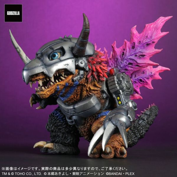 聯動企劃限定 [PB商店] BANDAI X-PLUS DefoReal 哥吉拉 vs 數碼寶貝 機械暴龍獸 G侵蝕模式 PVC完成品 [PB商店] BANDAI X-PLUS DefoReal 哥吉拉vs數碼寶貝 機械暴龍獸 G侵蝕模式 PVC完成品