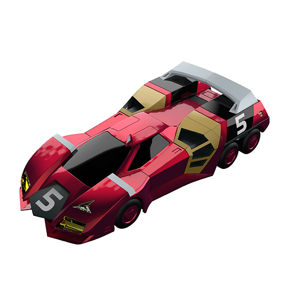 MegaHouse 1/43 VARIABLE ACTION KIT Vol.2 閃電霹靂車 超級阿斯拉01氣流模式 火焰史培利昂G.T.R  AOI 美洲豹Z7 3款套組 MegaHouse,1/43,VARIABLE ACTION KIT Vol.2,半組裝模型,閃電霹靂車,超級阿斯拉01,史培利昂,美洲豹Z7 