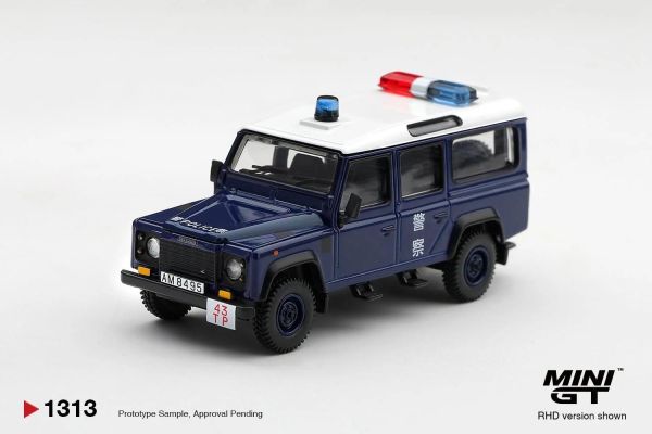 (預購) [吊卡版] MINIGT 1/64 路華 Land Rover Defender 110 Royal HK Police Tai Po District HK Exclusive RHD 20261029 [吊卡版] MINIGT 1/64 路華 Land Rover Defender 110 Royal HK Police Tai Po District HK Exclusive RHD