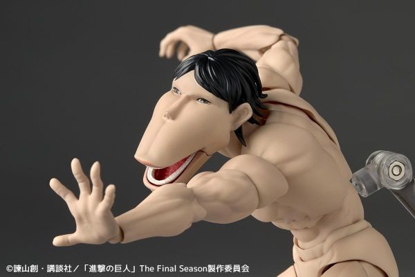 (預購) Kaiyodo 海洋堂 Revoltech 驚奇山口 進擊的巨人 車力巨人 可動完成品 20261027 Kaiyodo 海洋堂 Revoltech 驚奇山口 進擊的巨人 車力巨人 可動完成品