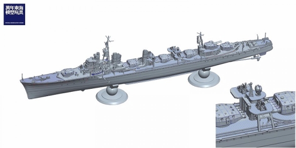 1/350 驅逐艦 島風 最終時 1944 全艦底 FUJIMI 艦NEXT350 日本海軍 富士美 組裝模型 FUJIMI,1/350,NEXT,全艦底,驅逐艦,島風,1944,