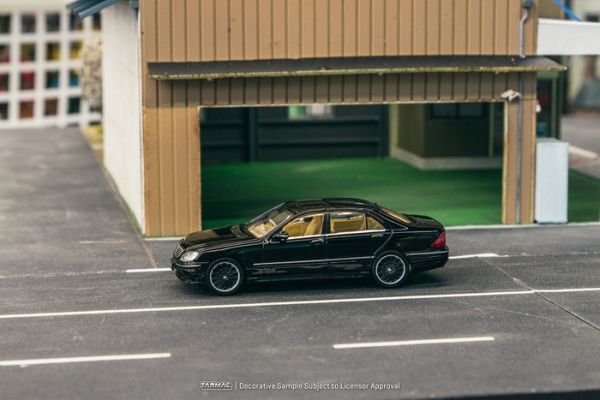 TARMAC WORKS 1/64 賓士 Mercedes-Benz S-Class Wald Black T64G-072-BK TARMAC WORKS 1/64 賓士 Mercedes-Benz S-Class Wald Black T64G-072-BK