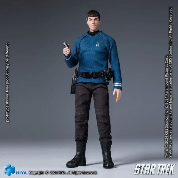 Hiya Toys ESS 1/12 Star Trek 星際爭霸戰 2009 史巴克 可動完成品 Hiya Toys ESS 1/12 Star Trek 星際爭霸戰 2009 史巴克 可動完成品