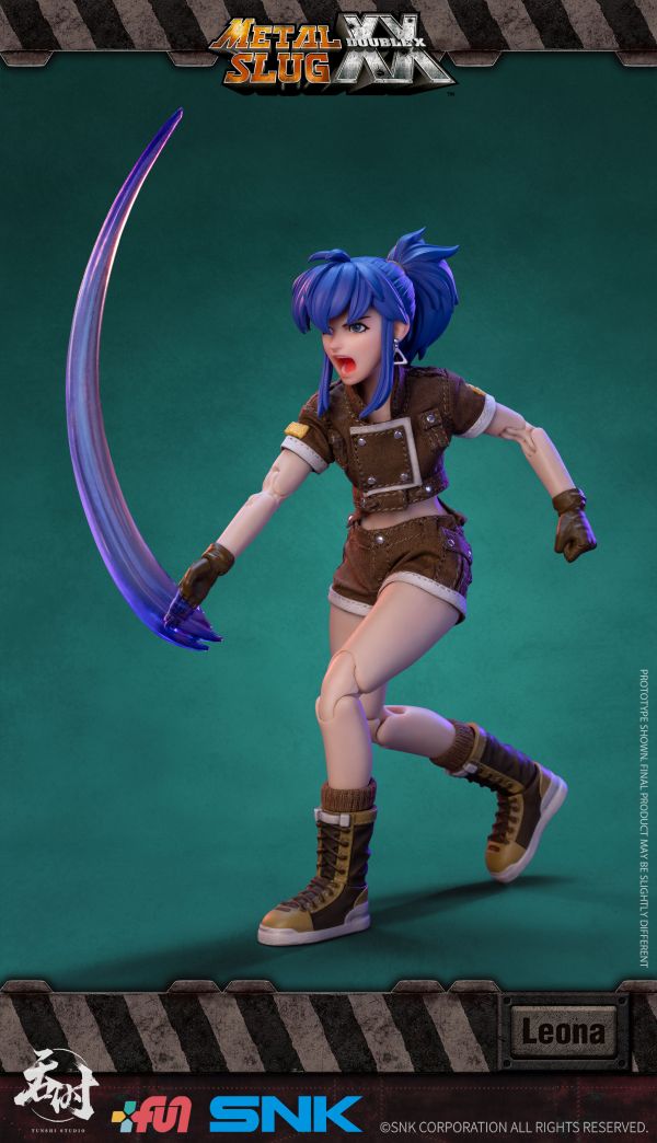 吞時工作室 1/12 越南大戰XX 合金彈頭XX 莉安娜·哈迪蘭 Leona Heidern 可動完成品 吞時工作室 1/12 越南大戰XX 合金彈頭XX 莉安娜·哈迪蘭 Leona Heidern 可動完成品