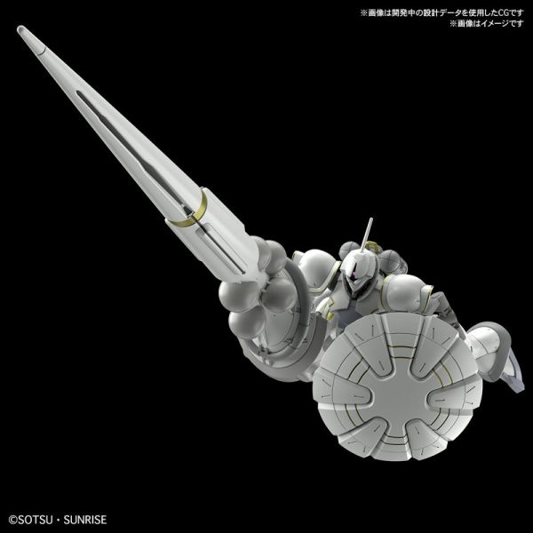 BANDAI HG 1/144 機動戰士鋼彈 GQuuuuuuX HG 1/144艾格沙貝專用吉昂 白瓷矛裝備 組裝模型 BANDAI HG 1/144 機動戰士鋼彈 GQuuuuuuX HG 1/144艾格沙貝專用吉昂 白瓷矛裝備 組裝模型