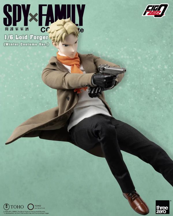 threezero FigZero 1/6 SPY×FAMILY 間諜家家酒 洛伊德 佛傑 黃昏 冬季服裝版 threezero FigZero 1/6 SPY×FAMILY 間諜家家酒 洛伊德 佛傑 黃昏 冬季服裝版