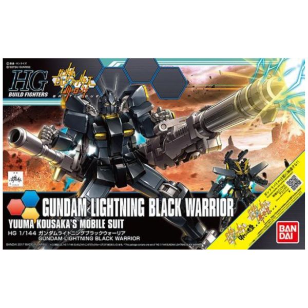 BANDAI 1/144 HGBF 061 電光黑戰士 鋼彈創鬥者 組裝模型 BANDAI,1/144,HGBF,061,電光黑戰士,鋼彈創鬥者,組裝模型,